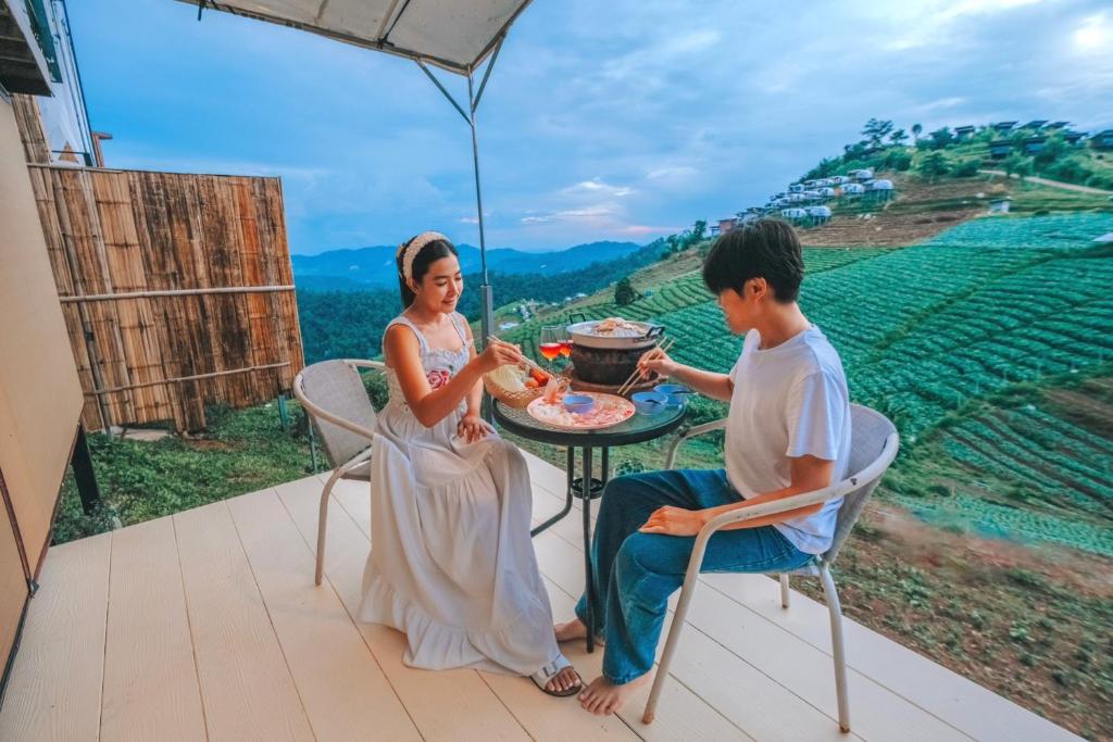 ภูวินคาเฟ่ โฮมสเตย์ Phuwin Homestay Monjam ภูวินคาเฟ่ โฮมสเตย์ Phuwin Homestay Monjam