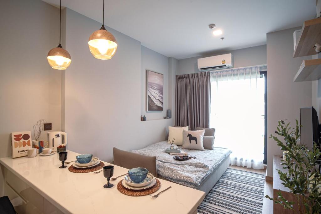 Comfy 1B1B -Sky River- Infinity Long Rooftop Pool